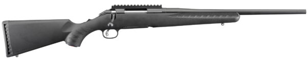 Ruger 6909 American Compact 7mm-08 Rem 4+1 18" Matte Black Alloy Steel Barrel, Matte Black Steel Receiver With Picatinny Rail, Black Fixed Synthetic Stock, Right Hand