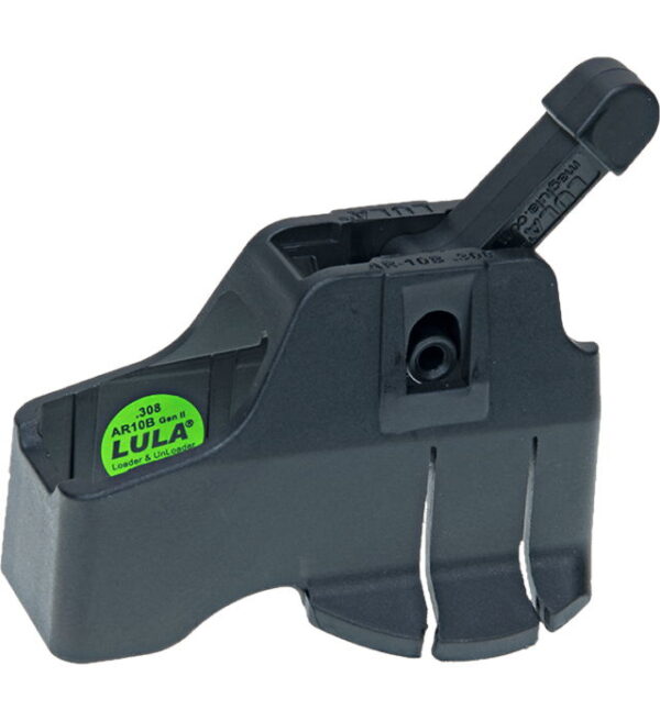 Maglula LU23B LULA Loader & Unloader Made of Polymer with Black Finish for 308 Win, 7.62x51mm NATO Armalite AR-10B GenII