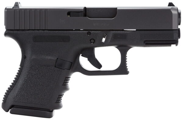 Glock PF2950201 G29 Short Frame 10mm Auto 3.78" Barrel 10+1, Black Frame & Slide, Finger Grooved Rough Texture Grip, Safe Action Trigger