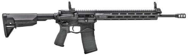 Springfield Armory STE916556B SAINT Edge 5.56x45mm NATO 30+1 16" Black Melonite Barrel Black Hard Coat Anodized Rec Black Adjustable Bravo Mod 0 SopMod Stock Black Bravo Mod 2 Grip Right Hand