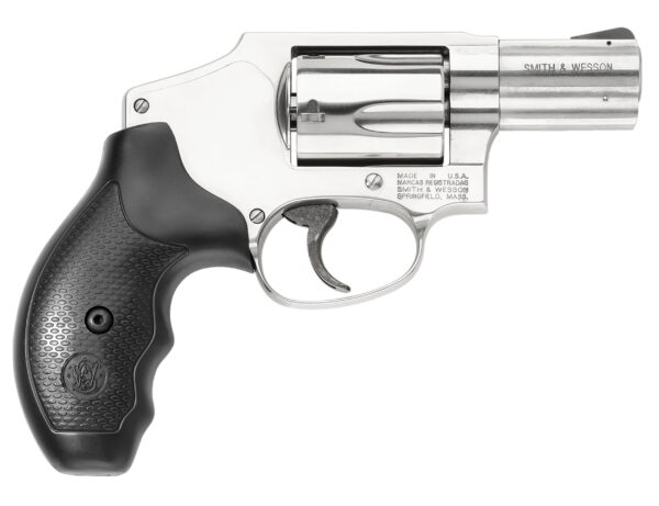 Smith & Wesson 163690 Model 640 357 Mag or 38 S&W Spl +P 5 Shot 2.12" Stainless Steel Barrel/Cylinder, Satin Stainless Steel J-Frame, Snag-free Enclosed Hammer, Internal Lock