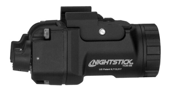 Nightstick TCM5B Subcompact Weapon-Mounted Light for Narrow Rail Handguns Black 650 Lumens LED White