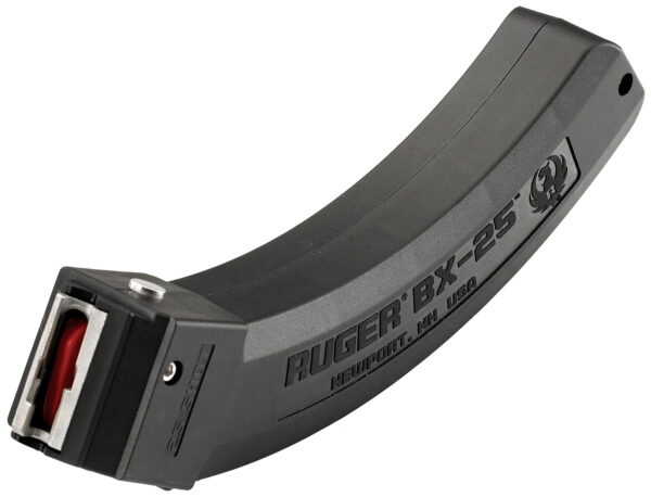 Ruger 90361 BX-25 25rd Magazine Fits Ruger 10/22/SR/77/Charger 22LR Black