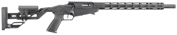 Ruger 8401 Precision Rimfire 22 LR 10+1 18" Threaded 1137 Alloy Steel Barrel, Hard Coat Anodized Finish, Adjustable Quick-Fit Precision Stock, 30 MOA Picatinny Rail, Optics Ready