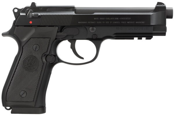 Beretta USA J9A4F10 96A1 40 S&W 4.90" Barrel 12+1, Black Bruniton Alloy Frame, Serrated Steel Slide & Polymer Grip