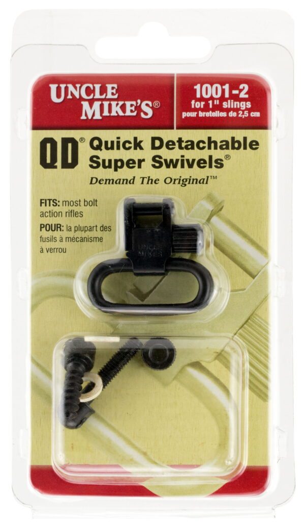 Uncle Mike's MO10012 Super Swivel Blued 1" Steel Quick Detach