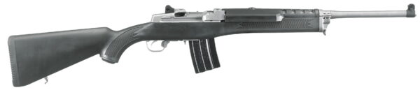 Ruger 5817 Mini-14 Ranch 5.56x45mm NATO 20+1 18.50" Barrel, Matte Stainless Steel, Synthetic Stock, Optics Ready