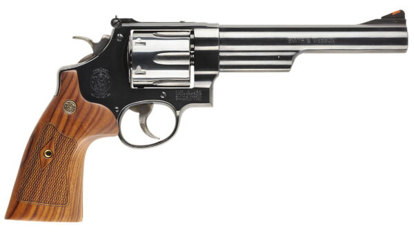 Smith & Wesson 150145 Model 29 Classic N-Frame Frame 44 S&W Spl/44 Rem Mag 6rd 6.50" Blued Carbon Steel Barrel, Cylinder & Frame, Wood Grip, Exposed Hammer