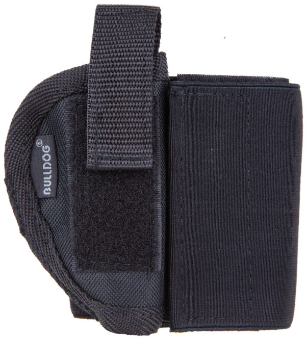 Bulldog WANK2R Ankle Black Elastic Velcro Fits S&W J Frame Fits 2-2.50" Barrel Right Hand