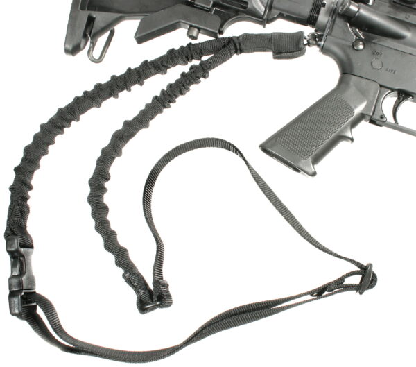 Blackhawk 70GS16BK Storm XT Rifle Sling Black Nylon Webbing 46"-64" OAL 1.25" Wide Single-Point Design