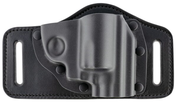 Galco TS158B TacSlide OWB Black Kydex/Leather Belt Slide Fits S&W J Frame Fits 2-3" Barrel Right Hand