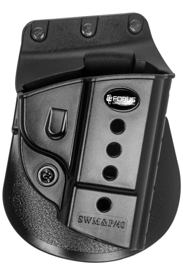 Fobus SWMPRP Passive Retention Evolution OWB Black Polymer Roto Paddle Fits S&W M&P Right Hand