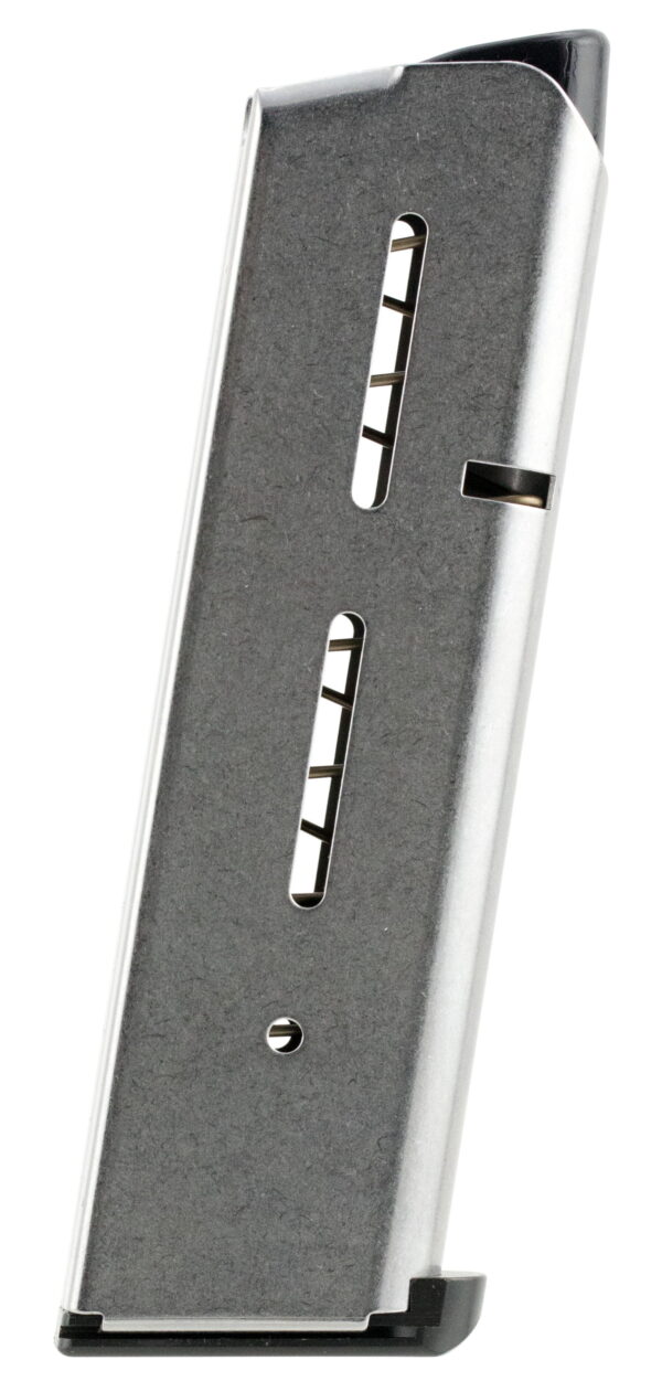 Wilson Combat 47DC 1911 8rd Detachable With Lo-Profile Steel Floor Plate 45 ACP Fits 1911 Government Stainless Steel