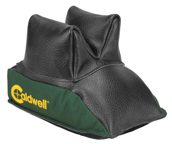 Caldwell 226645 DeadShot Rear Shooting Bag Unfilled 600D Polyester With Leather Padding