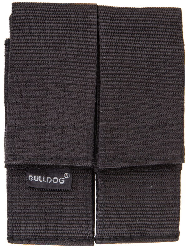 Bulldog WMAGL Double Mag Holder Black Nylon Belt Loop