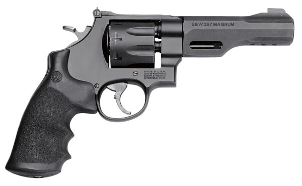 Smith & Wesson 170269 Model 327 Performance Center TRR8 357 Mag or 38 S&W Spl +P Black Stainless Steel 5" Barrel & 8rd Cylinder, Black Scandium Alloy N-Frame , Black Synthetic Grip , Optics Ready