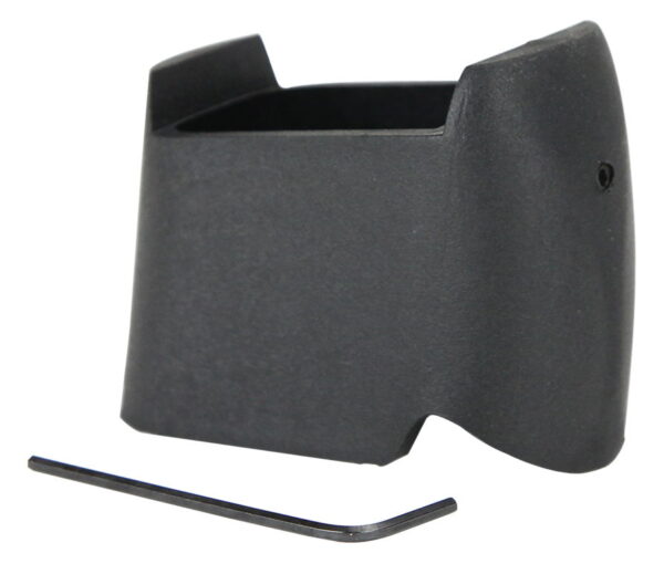 Pachmayr 03851 Mag Sleeve Compatible With Glock 17/22 Mags To Fit Glock 26/27 Models, Black Polymer