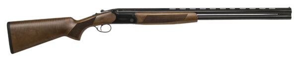 CZ-USA 06486 Drake Southpaw 12 Gauge 3" 2rd 28" Barrel, Gloss Black Chrome Metal Finish, Turkish Walnut Fixed Pistol Grip Stock Includes 5 Chokes Left Hand