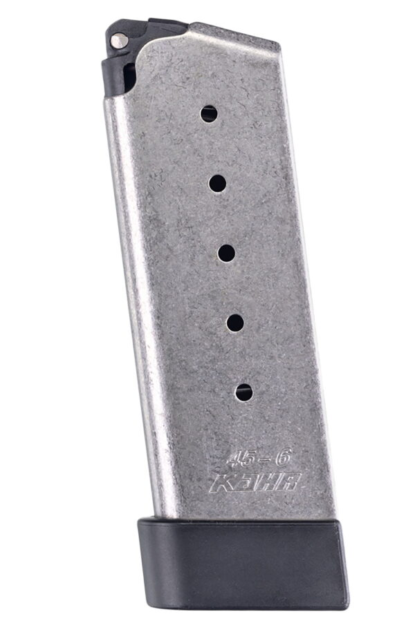 Kahr Arms K625G OEM Stainless Detachable With Grip Extension 6rd 45 ACP for Kahr CM/PM