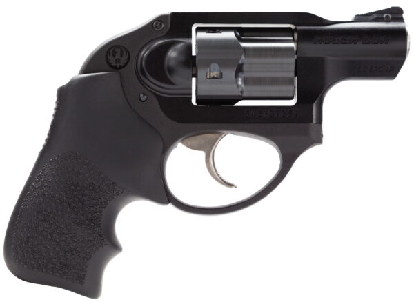 Ruger 5401 LCR Small Frame 38 Special +P 5rd 1.87" Matte Black Steel Barrel, Black PVD Cylinder ,Matte Black Aluminum Frame, Hogue Tamer Monogrip Grip, Concealed Hammer