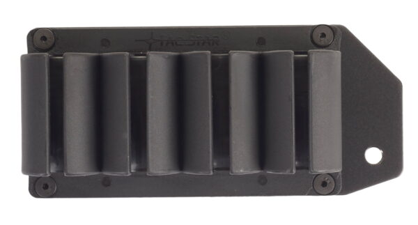 TacStar 1081134 SideSaddle Mossberg 500 20 Gauge 4 Rounds Black Polymer With Aluminum Mounting Plate