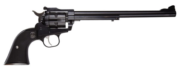 Ruger 0624 Single-Six Convertible 22 LR 22 WMR 6rd 9.50" Blued Alloy Steel Barrel, Cylinder & Frame, Black Checkered Rubber Grip, Exposed Hammer