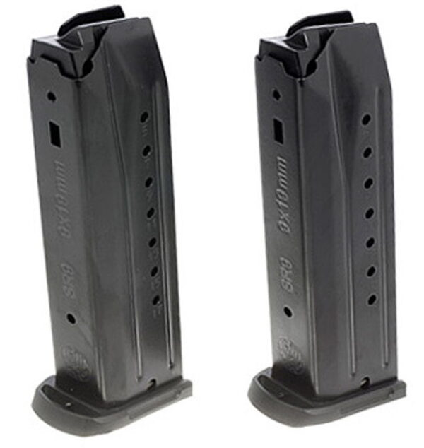 Ruger 90449 SR9C Value Pack 17rd Magazine Fits Ruger SR/SRc/9E 9mm Luger Blued 2 Pack