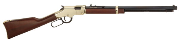 Henry H004V Golden Boy 17 HMR 12+1 20" Octagon Barrel Brasslite American Walnut Right Hand