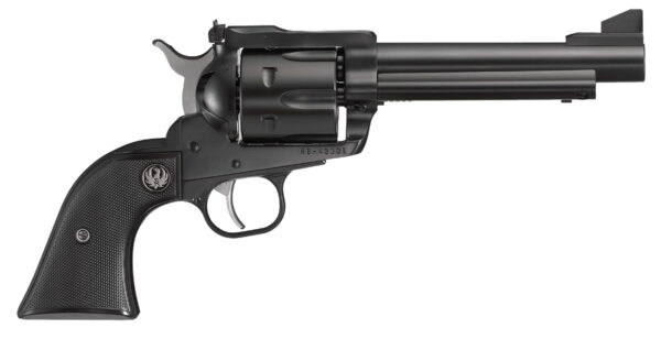 Ruger 0463 Blackhawk Convertible 45 ACP/45 Colt (Long Colt) 6rd 5.50" Blued Alloy Steel Barrel, Cylinder & Frame, Black Checkered Rubber Grip, Transfer Bar Safety, Exposed Hammer