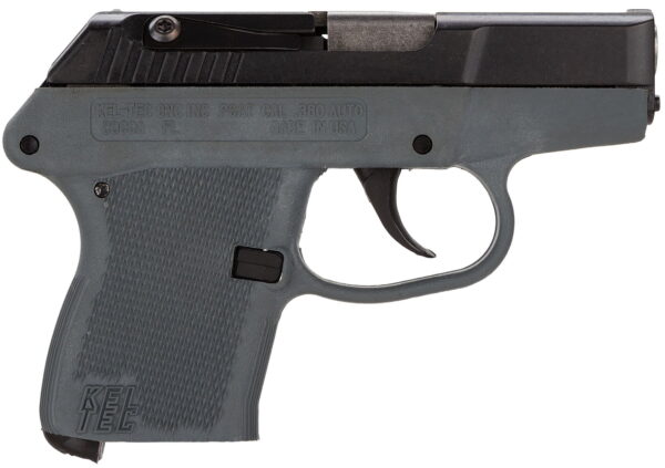 Kel-Tec P32BGRY P-32 32 ACP Caliber with 2.68" Barrel, 7+1 Capacity, Gray Finish Aluminum Frame, Serrated Blued Steel Slide & Gray Polymer Grip