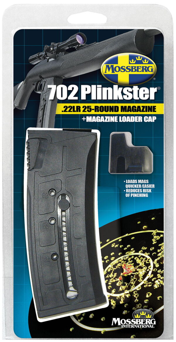 Mossberg 95725 702 Plinkster 25rd 22 LR Black Polymer