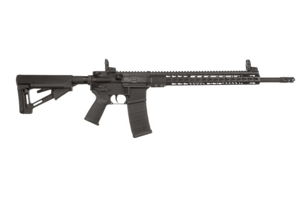 ArmaLite M15TAC18 M-15 Tactical 223 Wylde 30+1 18" Barrel, Black Hard Coat Anodized Receiver, Adjustable Magpul STR Collapsible Stock, Magpul MBUS Front & Rear Sights, Flash Hider, Optics Ready