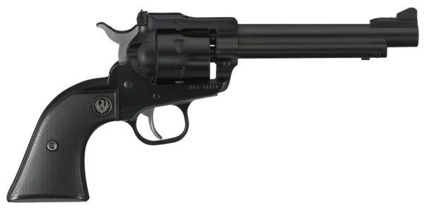 Ruger 0621 Single-Six Convertible 22 LR/22 WMR 6rd 5.50" Blued Alloy Steel Barrel, Cylinder & Frame, Checkered Rubber Grip, Transfer Bar Safety, Exposed Hammer