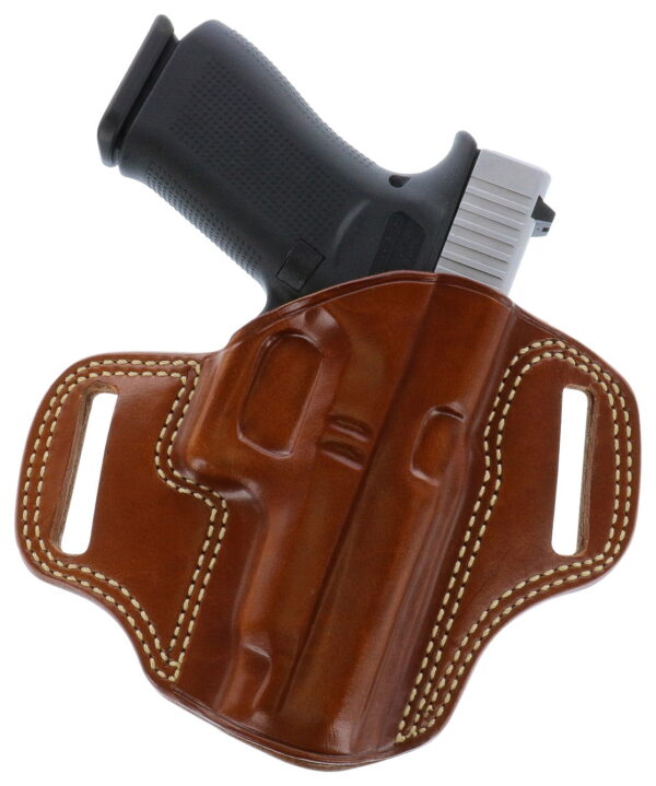 Galco CM158 Combat Master OWB Tan Leather Belt Slide Fits S&W J Frame Fits Charter Arms Undercover Right Hand