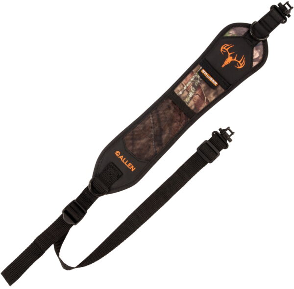 Bruiser 8688 Hypa-Lite Bruiser Mossy Oak Break-Up Country Hypalon with Foam, 21"-40" OAL, Adjustable Design, Swivels for Rifles