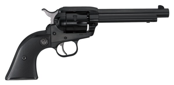 Ruger 0629 Single-Six Convertible 22 LR/22 WMR 6rd 5.50" Blued Alloy Steel Barrel, Cylinder & Frame, Black Checkered Rubber Grip, Transfer Bar Safety, Exposed Hammer