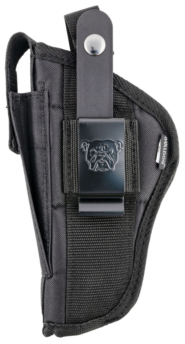 Bulldog FSN31 Extreme OWB Black Nylon Fits Hi-Point 45/40, 4-4.50" Barrel, Belt Loop/Clip Mount, Ambidextrous