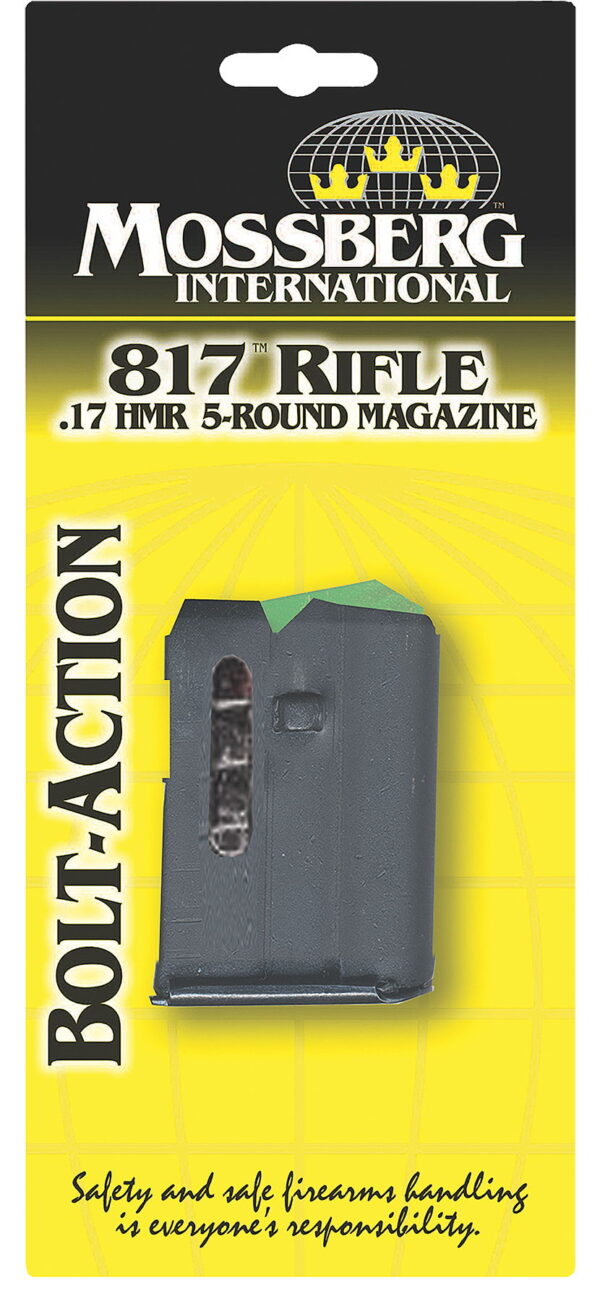 Mossberg 95887 817 5rd .17 HMR Magazine For Use With Mossberg 801/802/817 Models