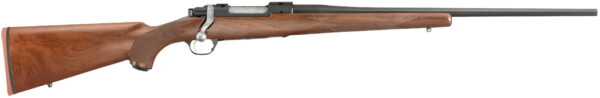 Ruger 37115 Hawkeye Sports South Exclusive Full Size 257 Roberts 4+1 22" Satin Blued Alloy Steel Barrel, Receiver With Integral Scope Mount, American Walnut Fixed Stock, Right Hand