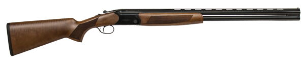 CZ-USA 06489 Drake 410 Gauge 3" 2rd 28" Barrel, Gloss Black Chrome Metal Finish, Turkish Walnut Fixed Pistol Grip Stock Includes 2 Chokes