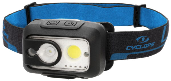 Cyclops CYC-ECLIPSE EclipseElite Black 520 Lumens Cree LED White/Red