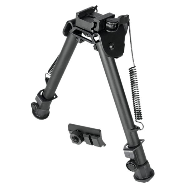 UTG TL-BP88Q Tactical OP Bipod Black 8-12.4" Metal Quick Detach