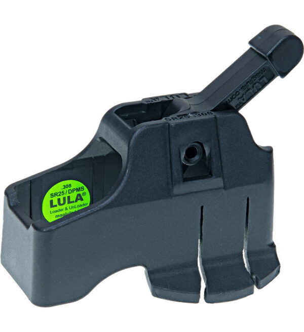 Maglula LU21B LULA Loader & Unloader Made of Polymer with Black Finish for 308 Win, 7.62x51mm NATO SR25, DPMS