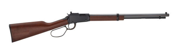 Henry H001TLP Small Game Carbine 22 Short, 22 Long or 22 LR Caliber with 12 LR/16 Short Capacity, 17" Barrel, Black Metal Finish & American Walnut Stock Right Hand (Full Size)