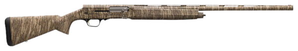 Browning 0118252004 A5 12 Gauge 28" Barrel 3.5" 4+1, Full Coverage Mossy Oak Bottomland, Textured Synthetic Stock With Closed Radius Pistol Grip