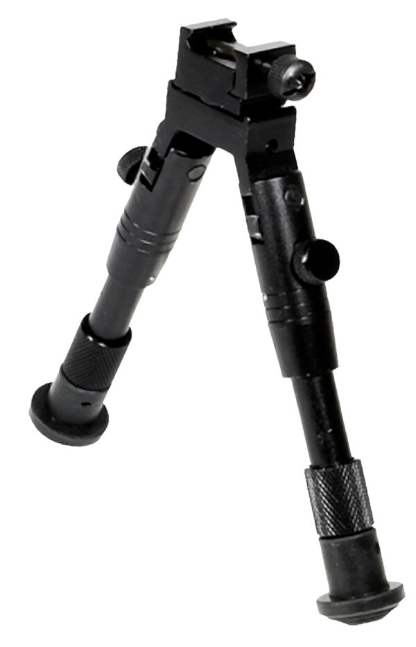 UTG TL-BP28S Shooter's SWAT Bipod Matte Black 6.2-6.7" Aluminum