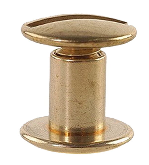 Uncle Mike's 25090 Chicago Screw Brass 24 Per Pack