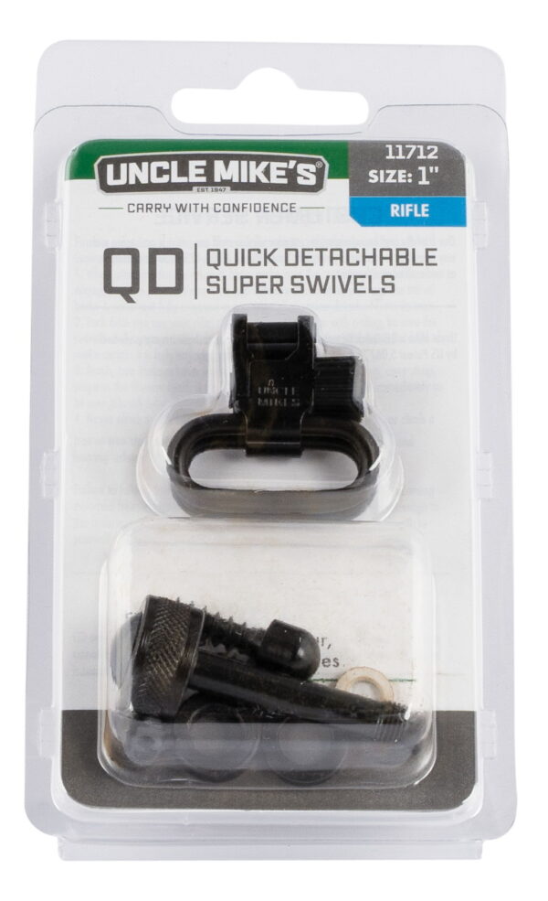 Uncle Mike's 11712 Super Swivel for Remington 7400/ Four Autoloaders Blued 1" Loop