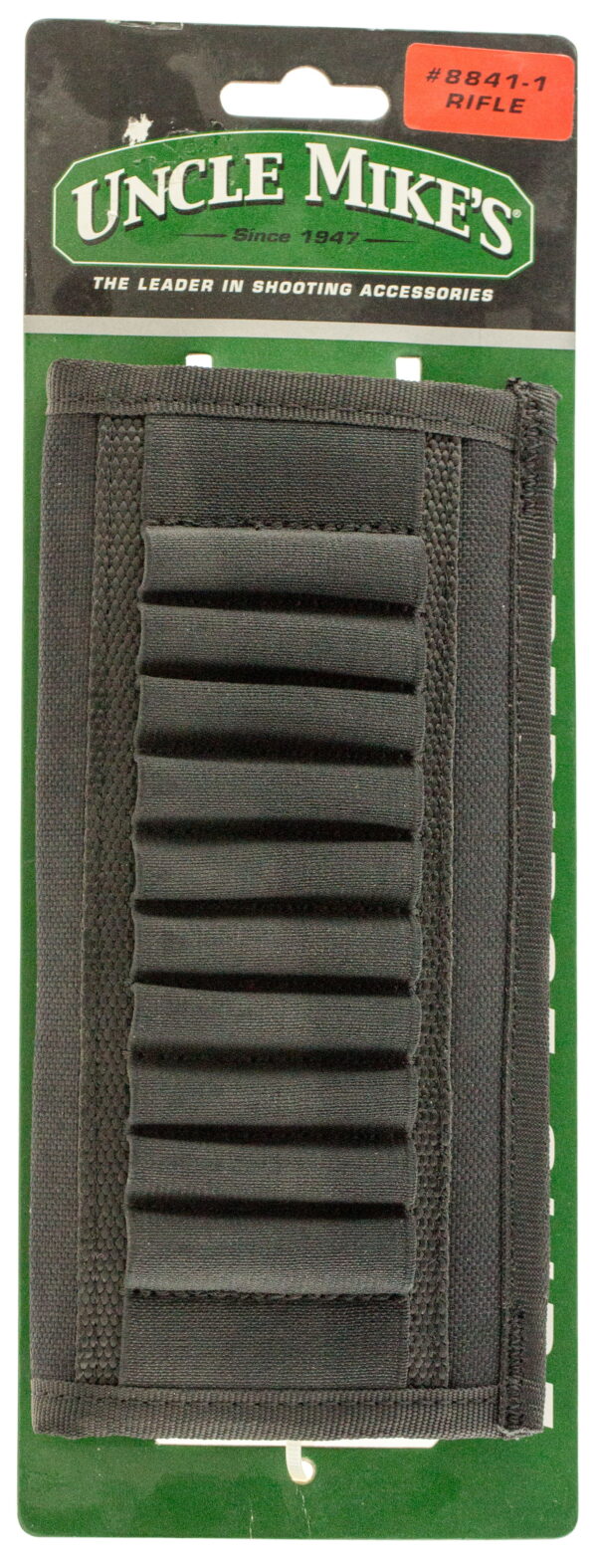 Uncle Mike's 88411 Cartridge Slide Rifle Black Nylon 2.25" 10 Round