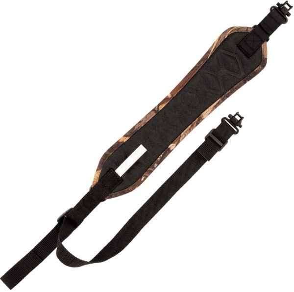 Punisher 8687 Hypa-Lite Waterfowl Sling 3.25" W x 35" L Realtree Max-5 Hypalon with Foam & Swivels for Shotgun